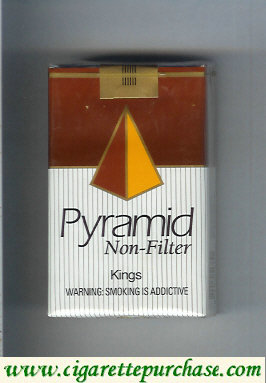 Pyramid Non-Filter Kings cigarettes soft box